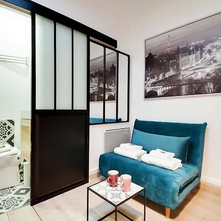 Apartment Comfortable Studio Porte-dauphine Paris