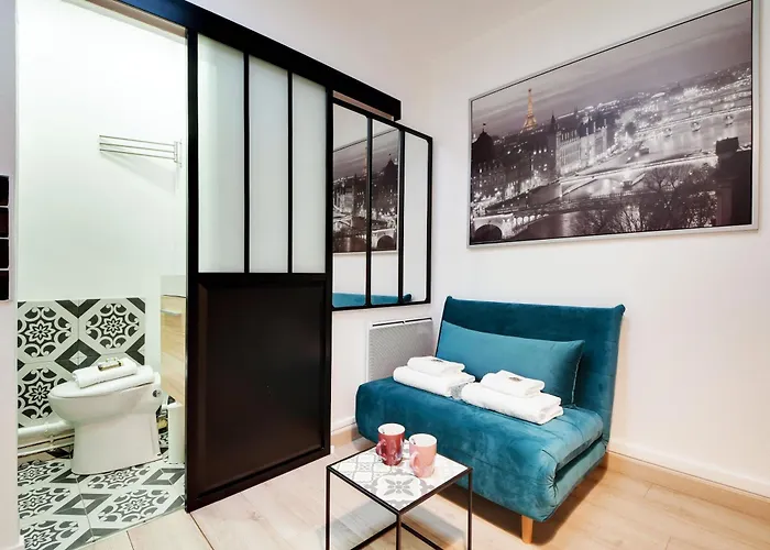 דירה Comfortable Studio Porte-dauphine פריז