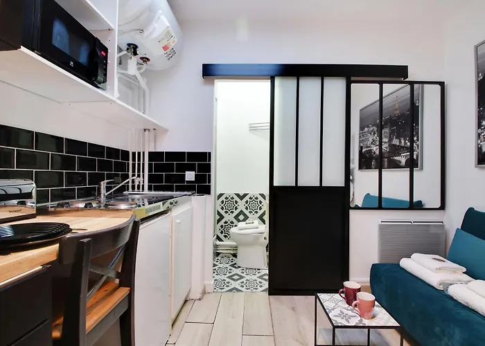 דירה Comfortable Studio Porte-dauphine פריז